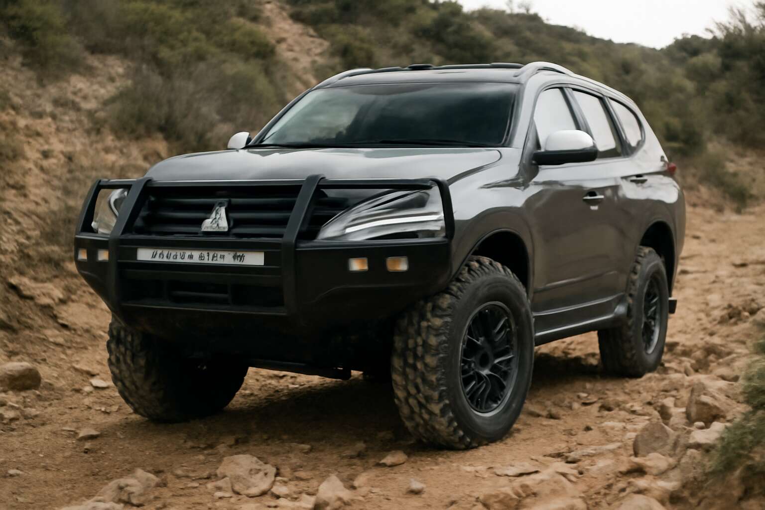 pajero sport bullbar qe
