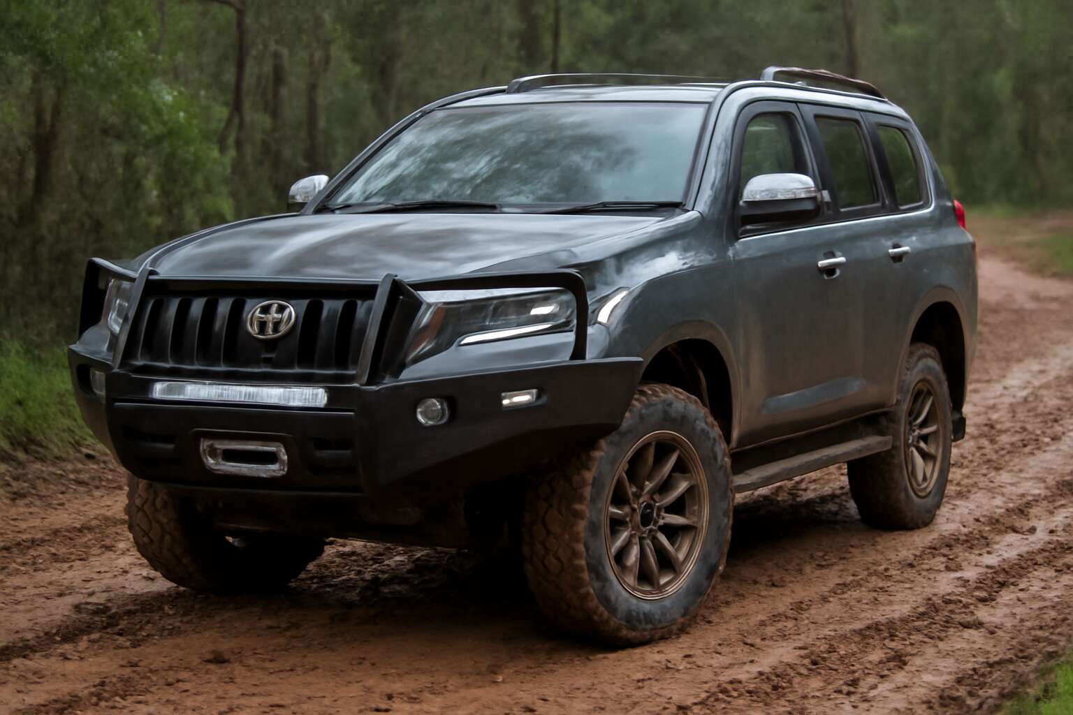 prado steel bullbar