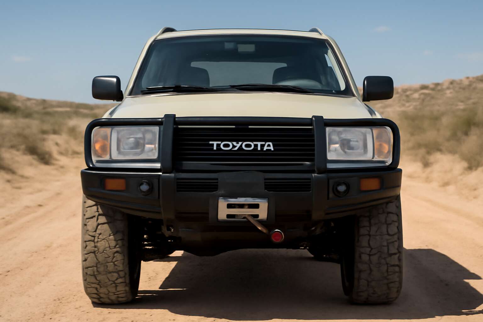 bullbar 105 series landcruiser