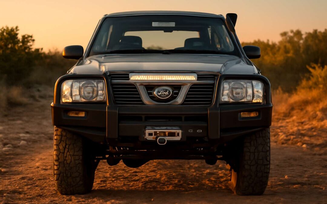 gu patrol bullbar s4: tough, stylish protection for your ride