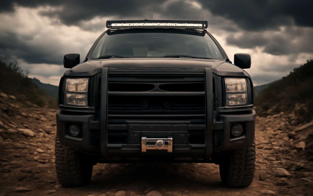 Upgrade your ride with a rugged bullbar bumper for ultimate front-end protection