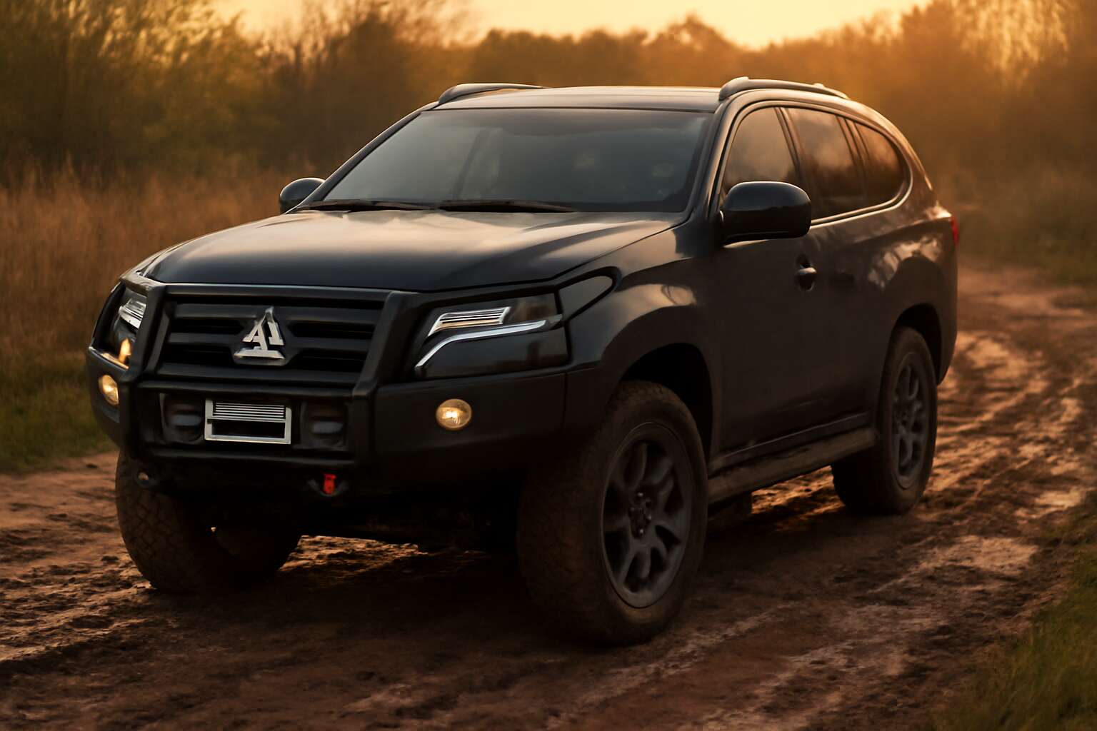 pajero sport qg bullbar