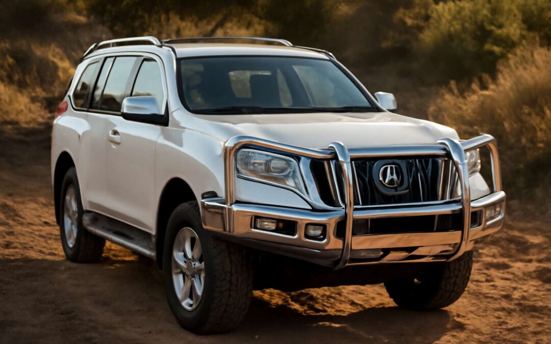 Upgrade your ride: prado bullbar and side rails for rugged protection