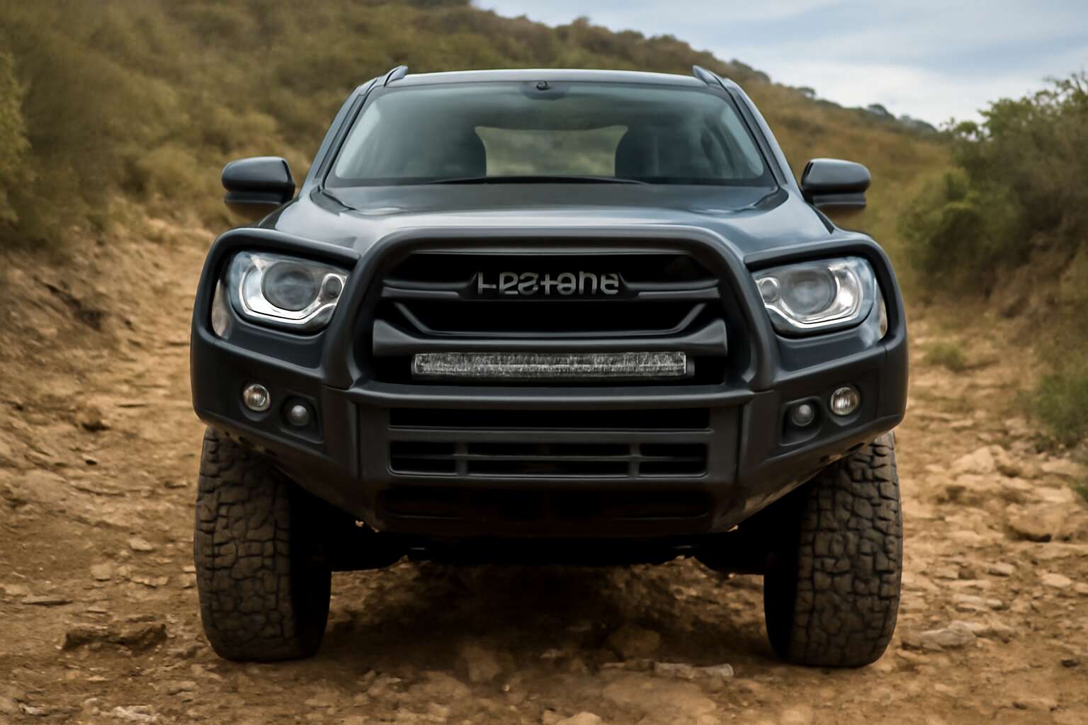 isuzu d'max blade bullbar