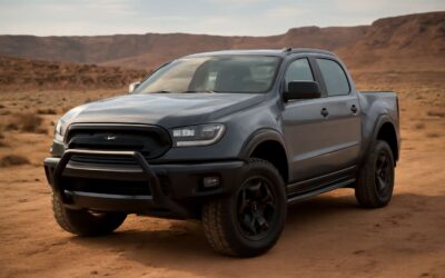 Trail-ready upgrade: 2018 ford ranger raptor bullbar boosts off-road protection